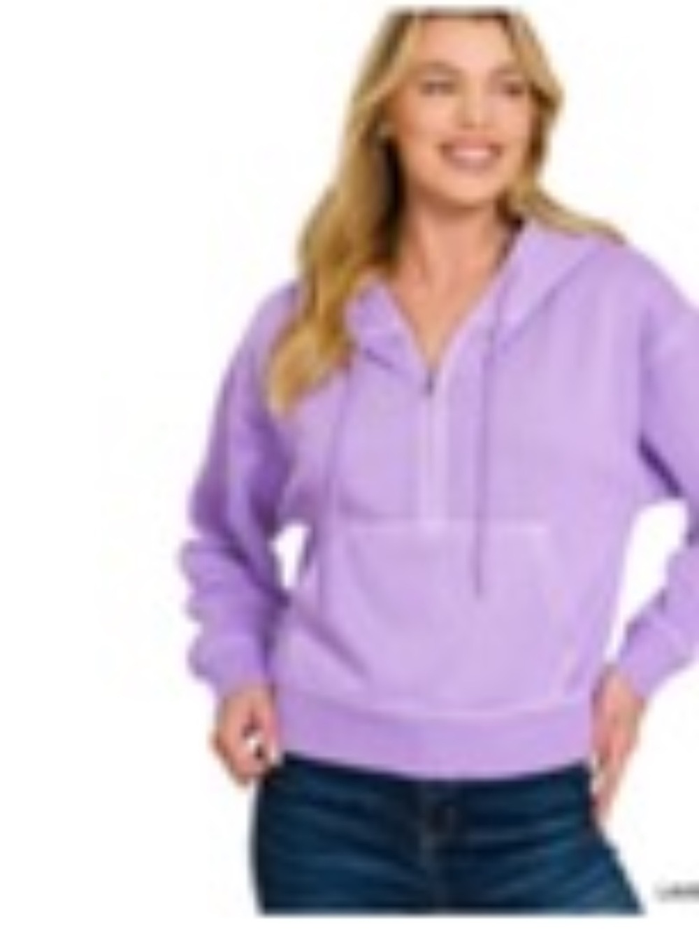 Zenana Pull on Hoodie Long Sleeve with Pocket